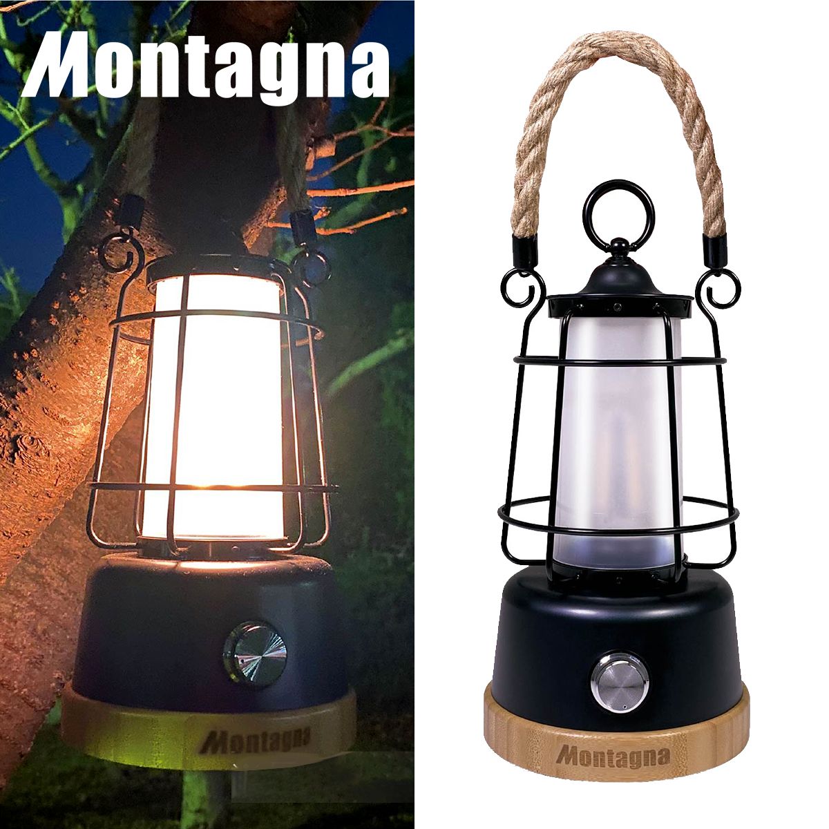 OUTLET】ランタン 充電式 おしゃれ Montagna モンターナ アンティーク