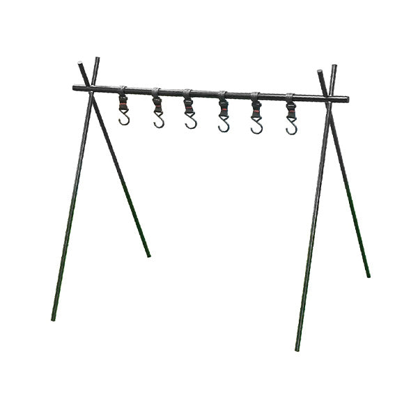 【OUTLET】ハンギングラック ランタンスタンド アウトドア Montagna モンターナ コンパクトハンガーラック HAC3034 323898