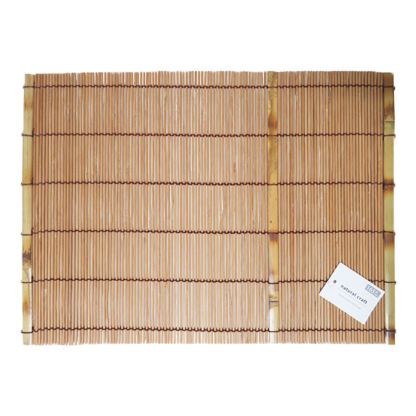 ランチョンマット ランチマット スス竹 煤竹 インテリアランチョンマット 夏 28×39cm 323957