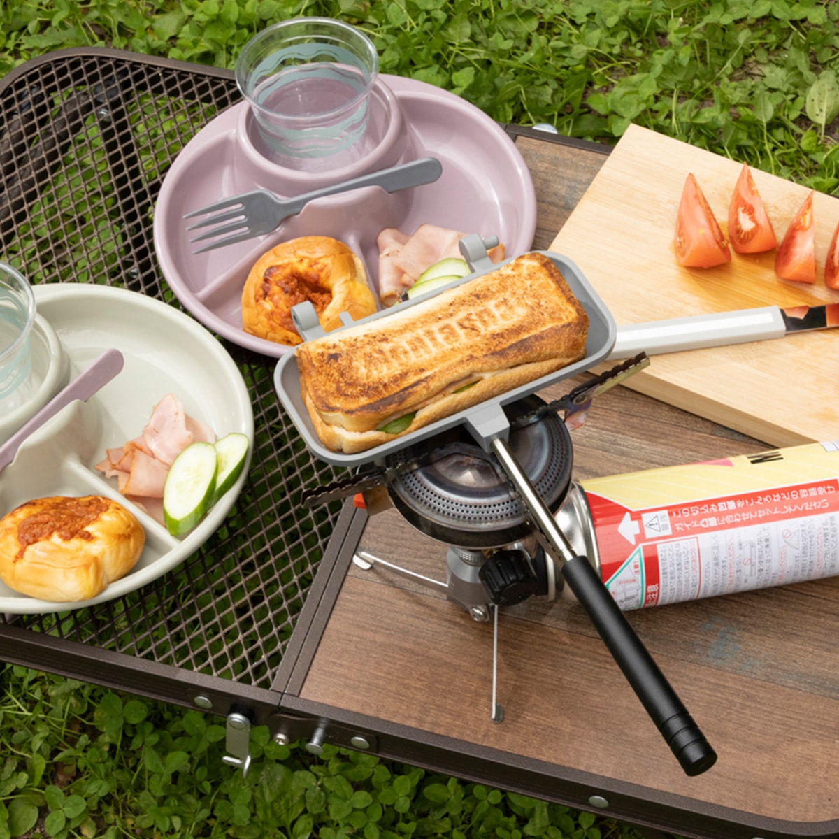 【OUTLET】【WEB限定】ホットサンドメーカー ホットパン 直火 1枚専用 ミニフライパン ストレージホットパン モンターナ(Montagna) HAC3458 1枚専用 323967