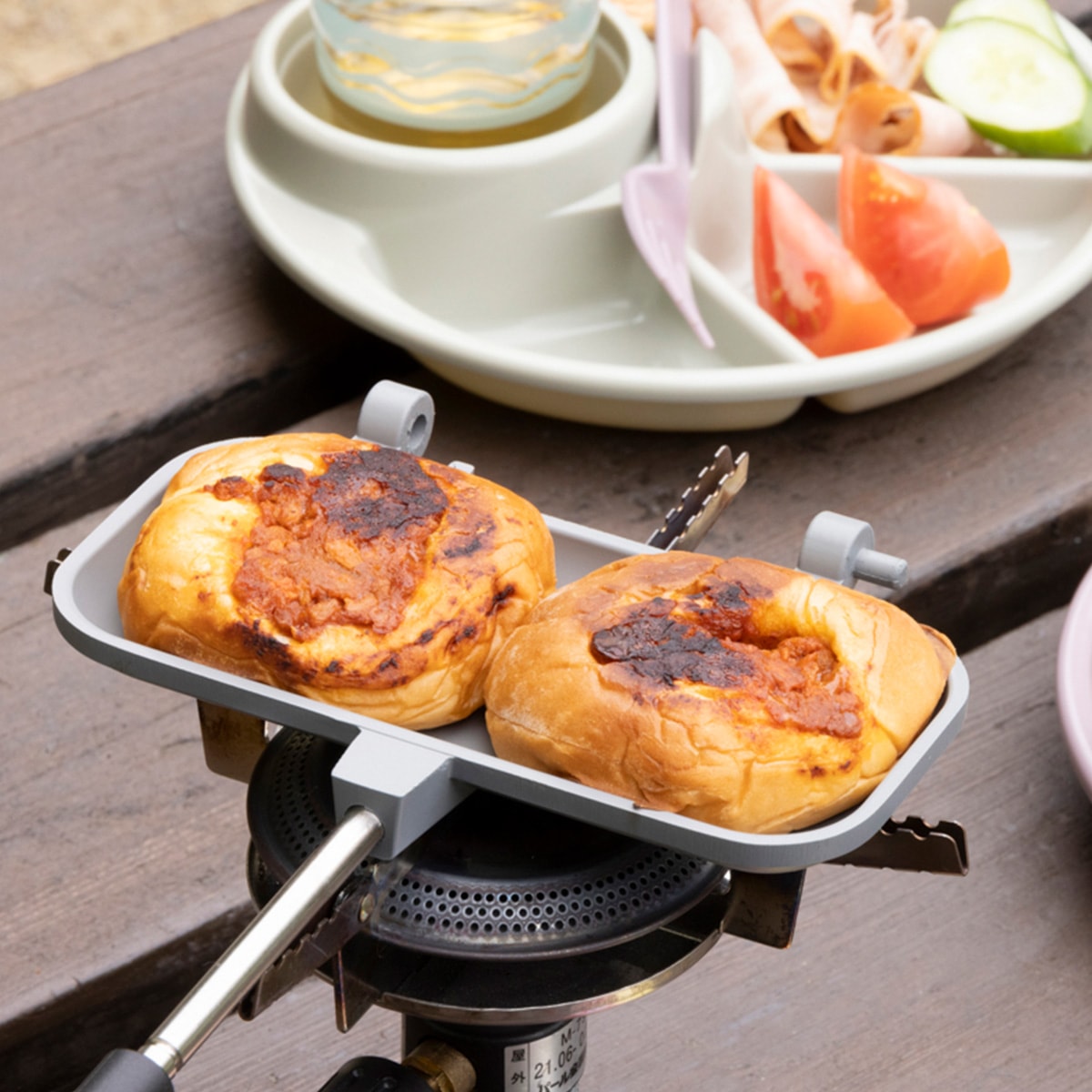 【OUTLET】【WEB限定】ホットサンドメーカー ホットパン 直火 1枚専用 ミニフライパン ストレージホットパン モンターナ(Montagna) HAC3458 1枚専用 323967