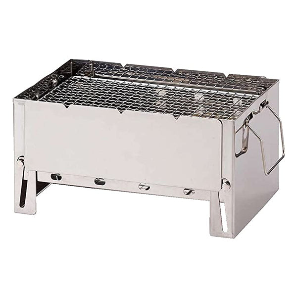 【在庫限り】【WEB限定】武田コーポレーション BBQ・焼肉・グリル シルバー 30×21×15cm ウルトラコンパクトグリル UCG22-3021 323984