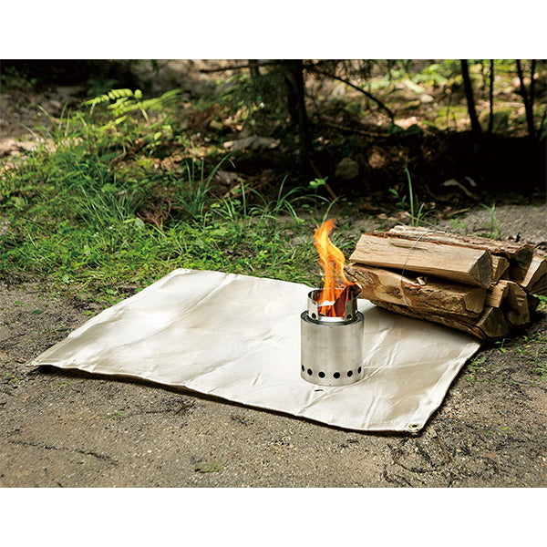 【WEB限定】焚き火シート スパッタシート 焚火シート 耐熱 防火シート キャンプ 溶接 DIY 60×80cm 323988