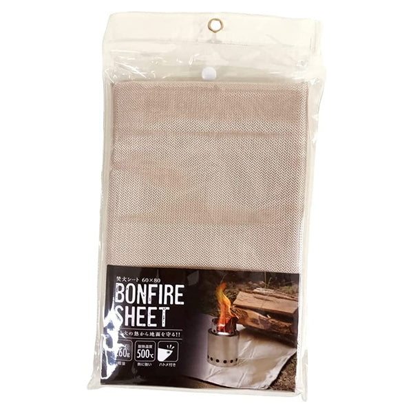 【WEB限定】焚き火シート スパッタシート 焚火シート 耐熱 防火シート キャンプ 溶接 DIY 60×80cm 323988