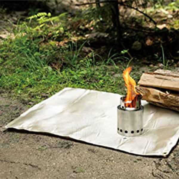 【WEB限定】焚き火シート スパッタシート 焚火シート 耐熱 防火シート キャンプ 溶接 DIY 60×80cm 323988
