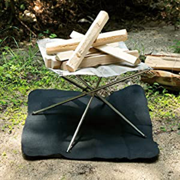 【WEB限定】焚き火シート スパッタシート 焚火シート 耐熱 防火シート キャンプ 溶接 DIY 60×80cm 323988