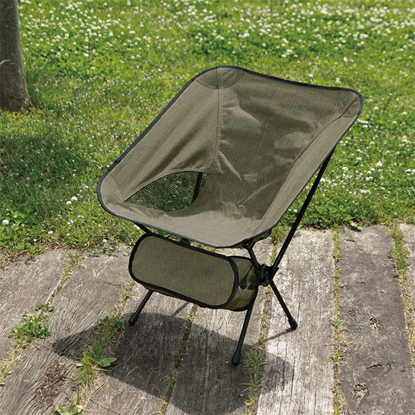【OUTLET】【WEB限定】アウトドアチェア 室内 屋外 折りたたみチェア 折りたたみ椅子 キャンプチェア フェルムチェア ダークグレー 324000