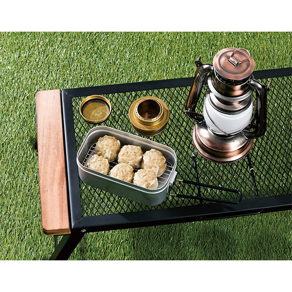 【WEB限定】メスティン用バット 武田コーポレーション アウトドア 蒸し網 メッシュ網 1.5合 シルバー 15.7×8.5×1.6cm MSSM22-15 324025