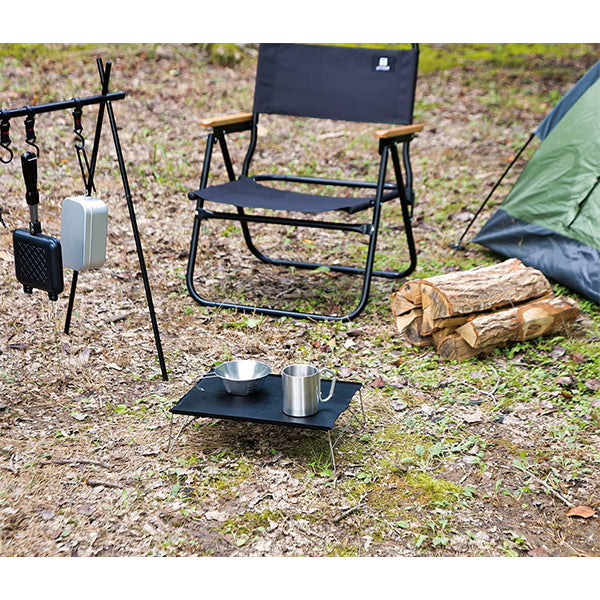 【在庫限り】【WEB限定】アウトドアテーブル 武田コーポレーション アルミ グレー 35×25×10cm アルミボードテーブル 2タイプ ABT22-2TP 324065