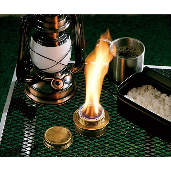 【WEB限定】アルコールストーブ 調整蓋付 バーナー 武田コーポレーション ゴールド 7.5×7.5×5cm ALS21-GD 324069