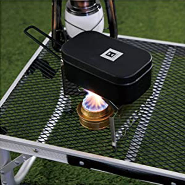 【WEB限定】アルコールストーブ 調整蓋付 バーナー 武田コーポレーション ゴールド 7.5×7.5×5cm ALS21-GD 324069