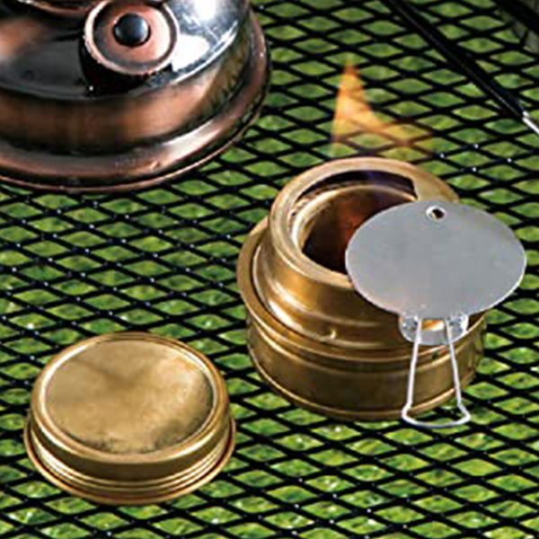 【WEB限定】アルコールストーブ 調整蓋付 バーナー 武田コーポレーション ゴールド 7.5×7.5×5cm ALS21-GD 324069