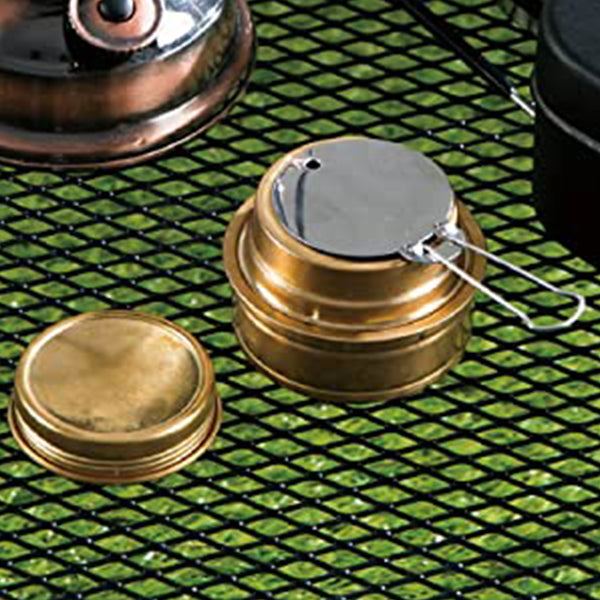 【WEB限定】アルコールストーブ 調整蓋付 バーナー 武田コーポレーション ゴールド 7.5×7.5×5cm ALS21-GD 324069