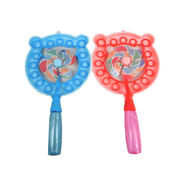 【OUTLET】しゃぼん玉 かざぐるま ベア型 シャボン玉 おもちゃ 玩具 325762