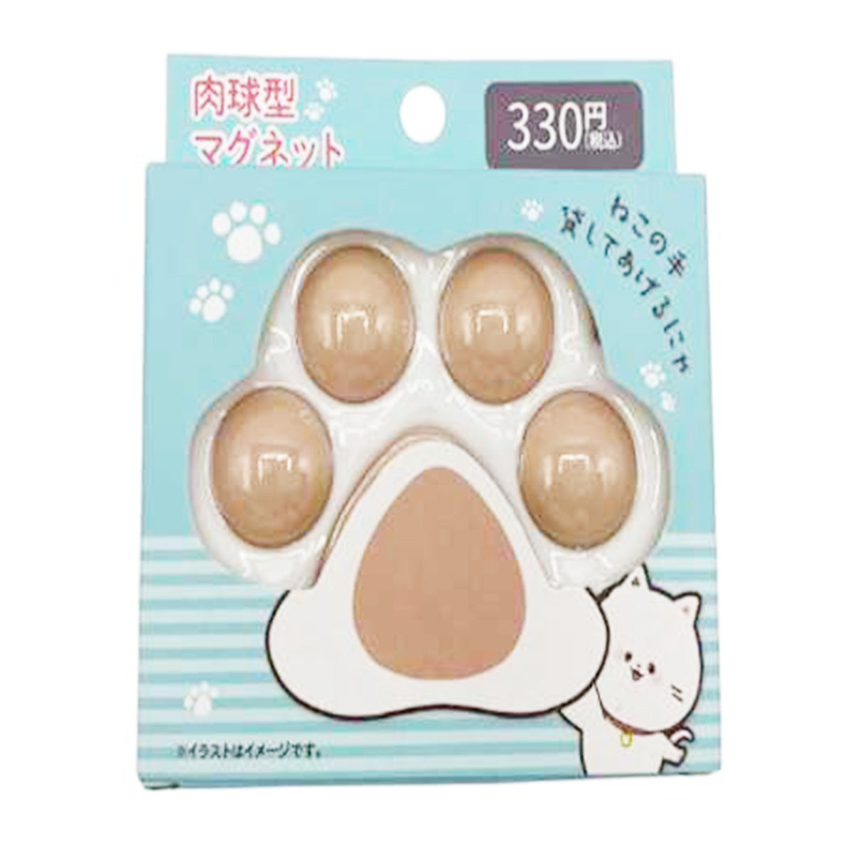 【OUTLET】肉球型マグネット 磁石 326269