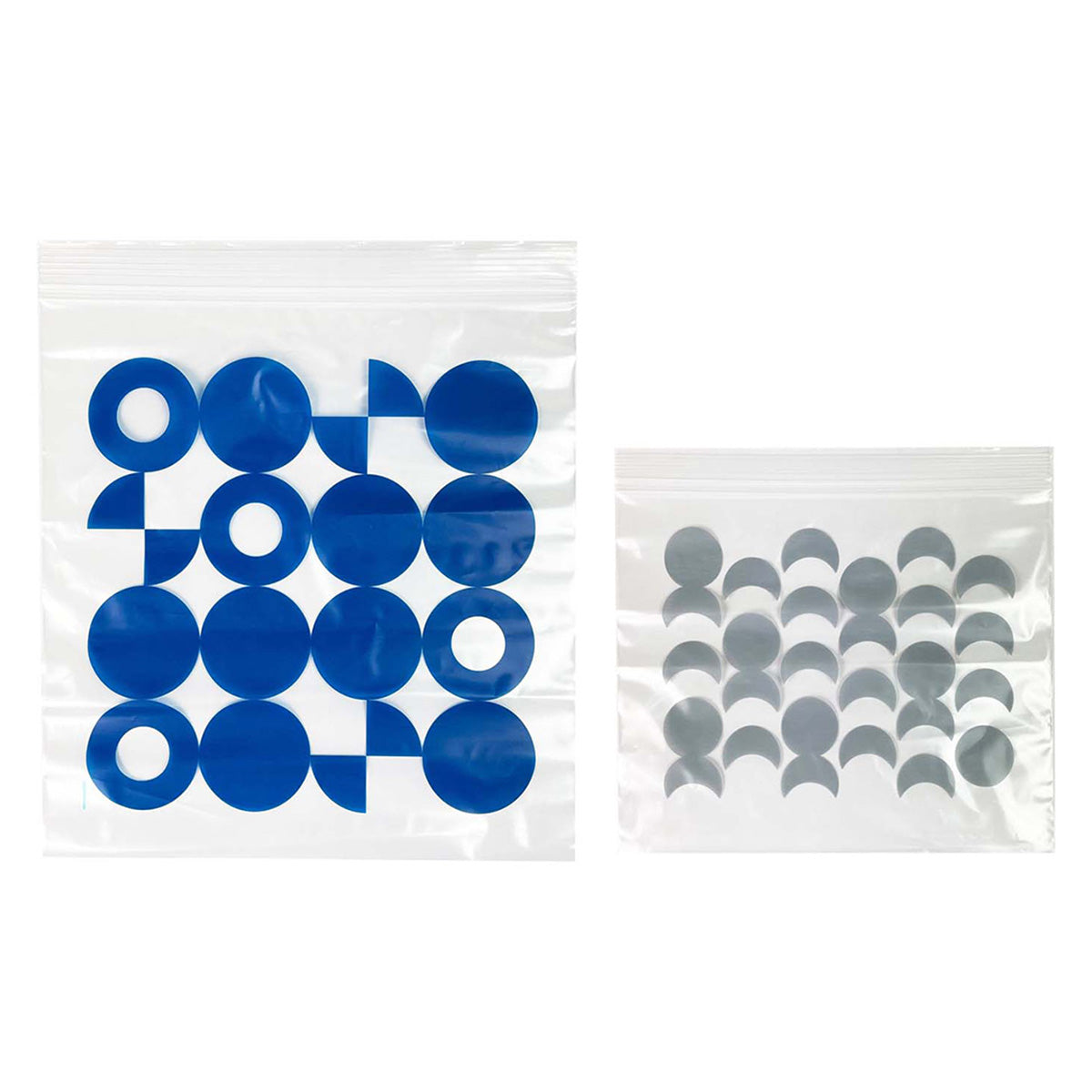 ダブルジップフリーザーバッグM16P/L10Pラウンド 326274