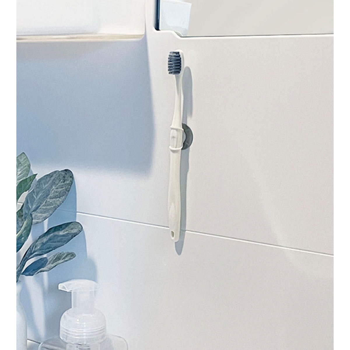 マグネット補助板付き歯ブラシホルダー 2P 327322