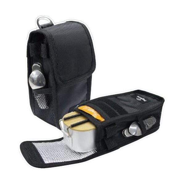 メスティンケース 保温 アウトドア 炊飯 飯盒 ブラック 329386