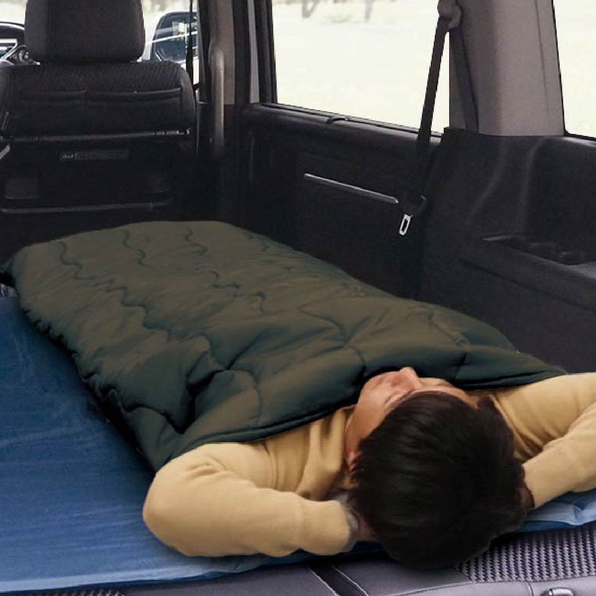 【在庫限り】寝袋 シュラフ 冬用 シングル Montagna モンターナ レクタングラーシュラフ ブラック HAC3559 329702