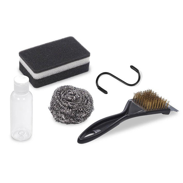 バーベキュー 片付けセット BBQクリーンアップセット 5点セットMontagna モンターナ HAC3032 収納ケース付 キャンプ 掃除 後処理 329713