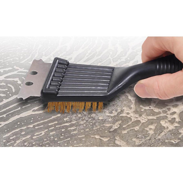 バーベキュー 片付けセット BBQクリーンアップセット 5点セットMontagna モンターナ HAC3032 収納ケース付 キャンプ 掃除 後処理 329713