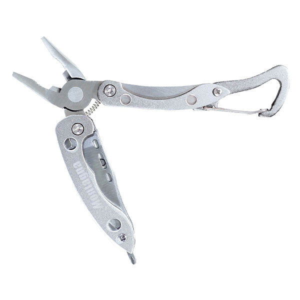 アウトドアマルチツール 8徳 ツールセット 8in1マルチプライヤー Montagna モンターナ HAC3449 アウトドアカトラリー カラビナ付 329715