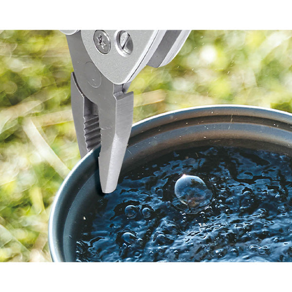 アウトドアマルチツール 8徳 ツールセット 8in1マルチプライヤー Montagna モンターナ HAC3449 アウトドアカトラリー カラビナ付 329715