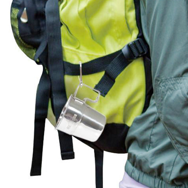 マグカップ コップ カラビナ付 ステンレス スタッキングマグ スタッキングカップ 250ml 2つセット Montagna モンターナ HAC3024 329731