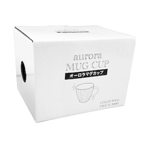 マグカップ コップ 陶器 オーロラマグカップ ホワイト 329776