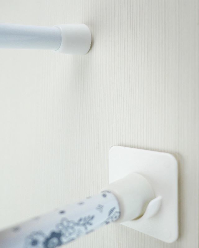 突っ張り棒ガード つっぱり棒壁面ガード 30φ ホワイト 330021