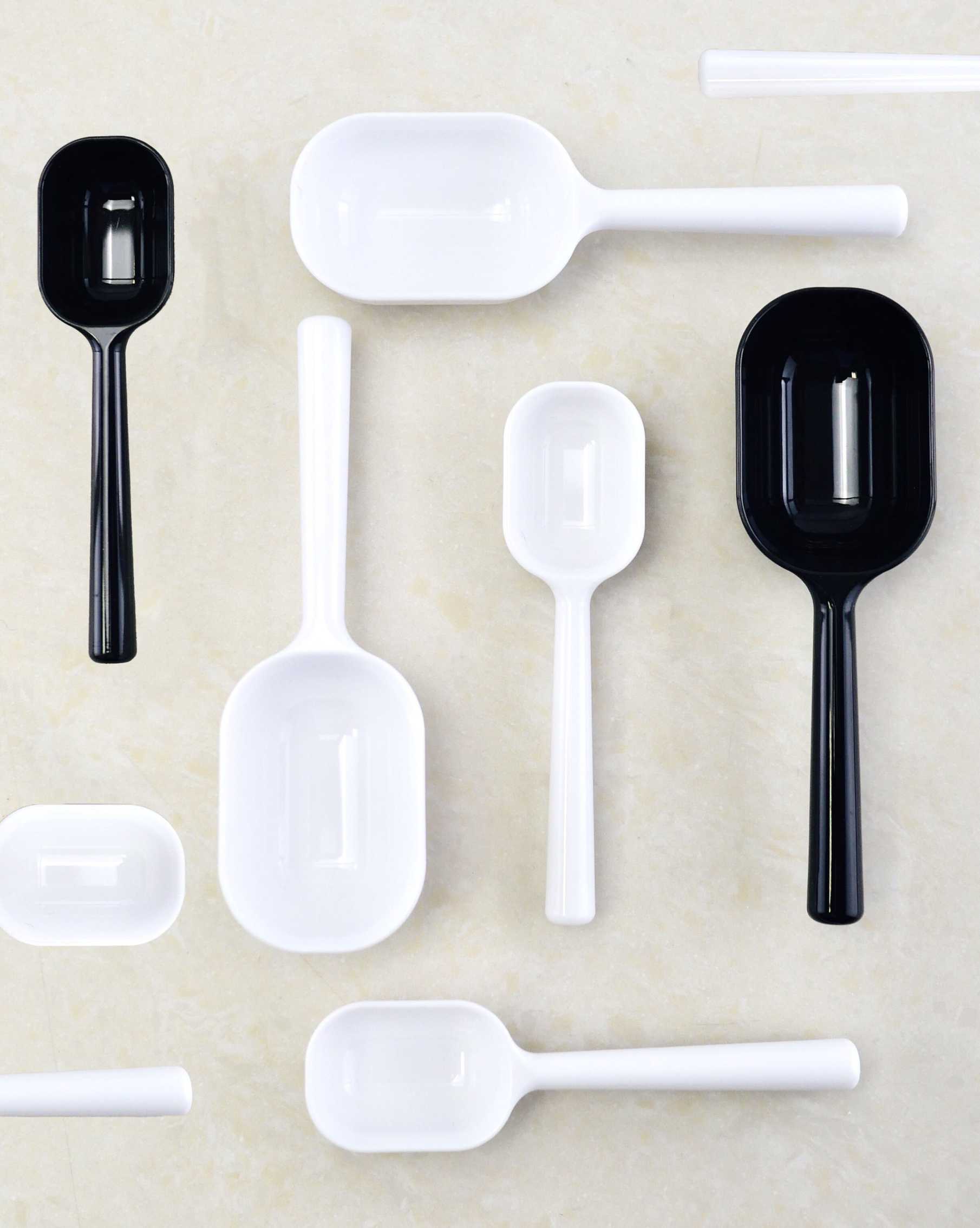 計量スプーン 大さじ 小さじ 2本セット ショートホワイト 330368