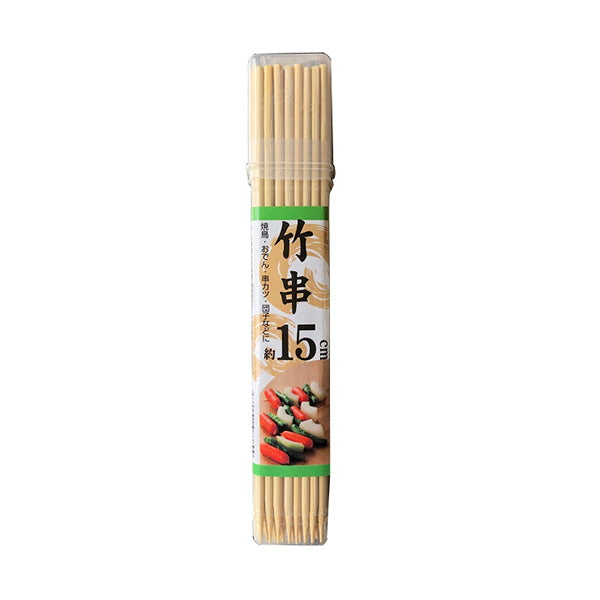 【OUTLET】竹串15cm容器入り80本 330414