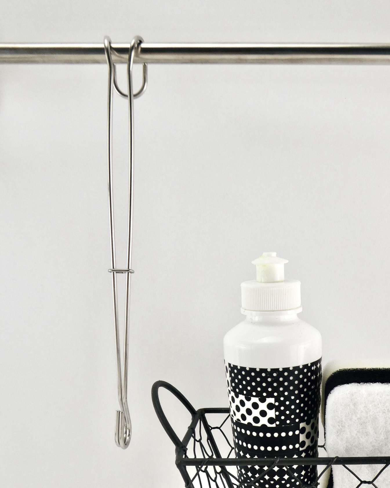 ハンギングステンレススポンジトング 25cm 330510