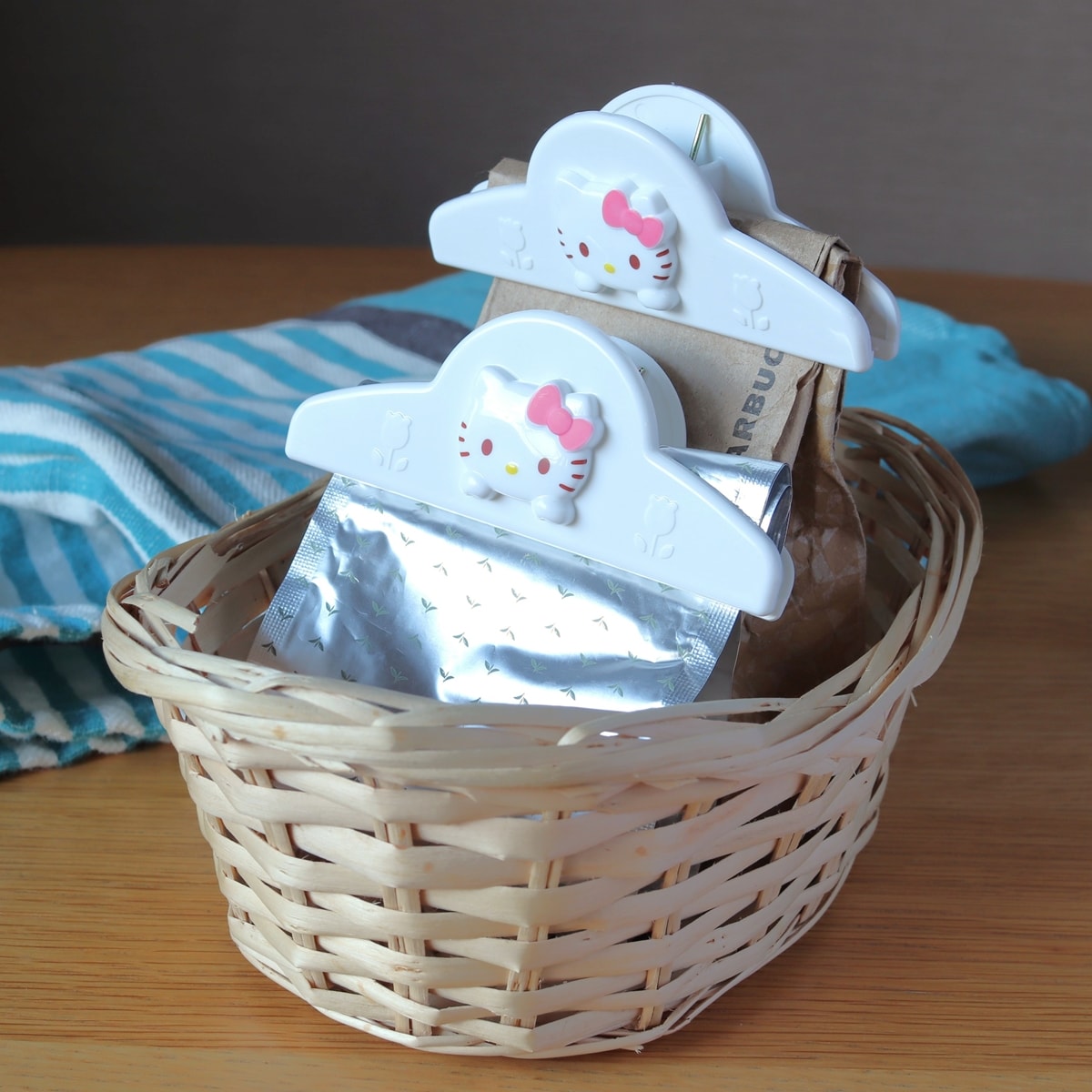 食品クリップ ハローキティ キッチンクリップ 2P 330983