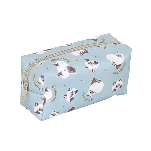 化粧ポーチ エブリィアニマル シンプルポーチ 75×150×55mm 331446