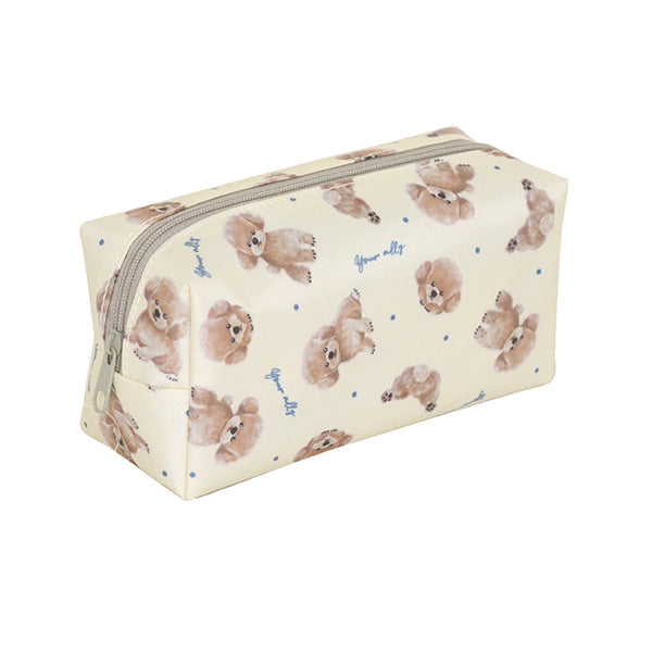 化粧ポーチ エブリィアニマル シンプルポーチ 75×150×55mm 331446