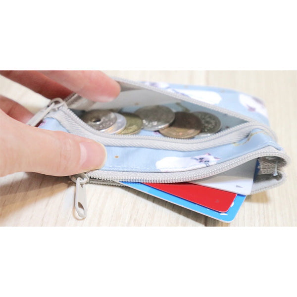 小銭入れ エブリィアニマル Wファスナーコインケース 80×120mm 331450