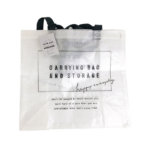 レジャーバッグ プール 海水浴 ダブルハンドルトートバッグ 約35×39×マチ20cm 331600