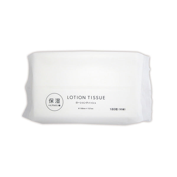 ローションティッシュ ソフトパック 180枚 90組 332100