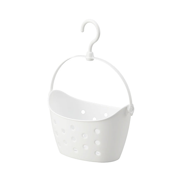 ピンチバスケット 洗濯ピンチかご 洗濯ばさみケース ワイド ホワイト 332210