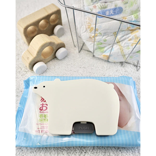 ウェットシートのフタ 動物ダイカット 332850