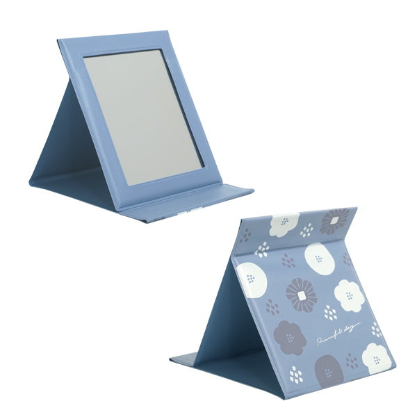 折りたたみミラー ノルディックフラワー柄 332870