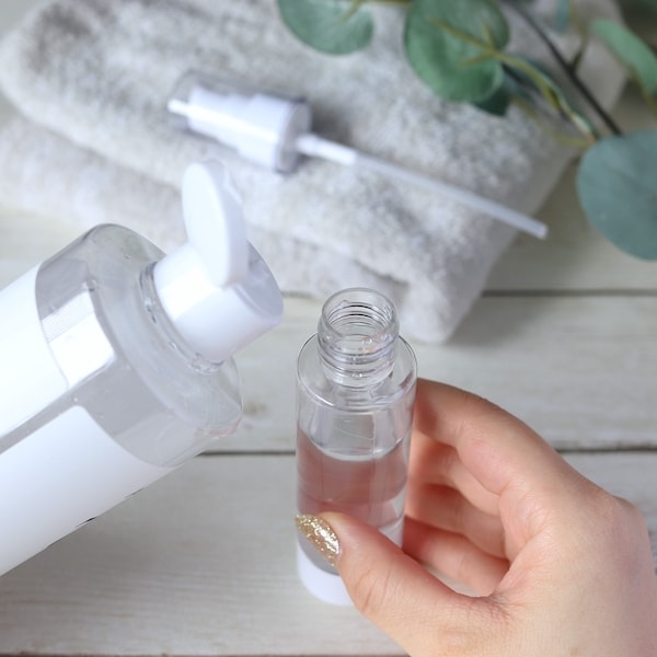 トラベルボトル 詰替ボトル そこまで使えるポンプボトル 50ml 333024