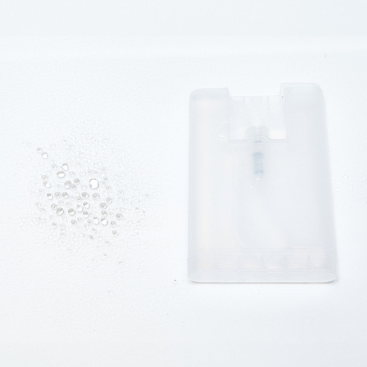 トラベルボトル 詰替容器 カード型スプレーボトル クリア 20ml 333078