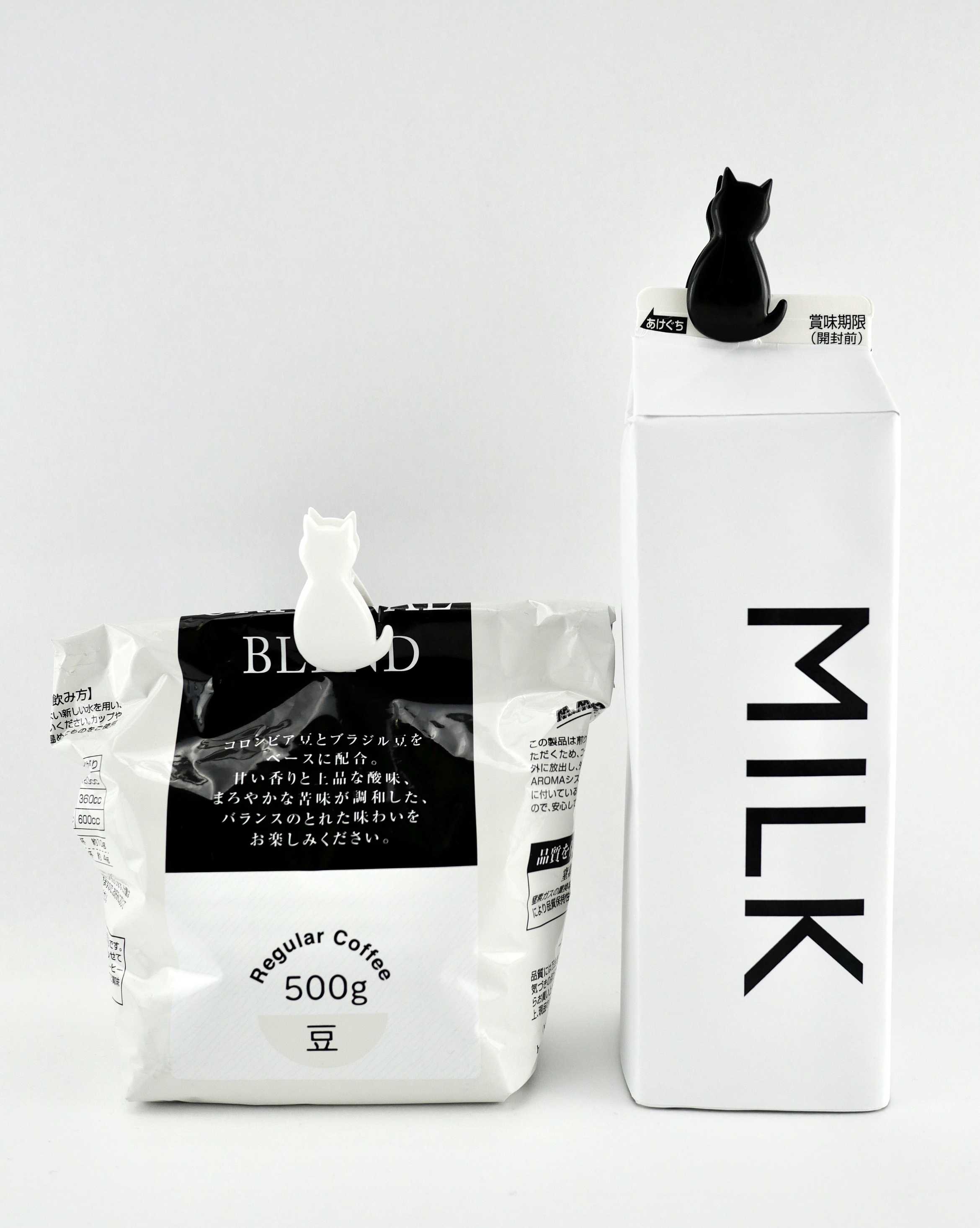 食品クリップ キッチンクリップ とめねこクリップ 2個入 333584