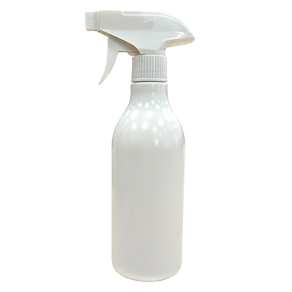 詰め替えボトル 詰替容器 スプレーボトル お掃除スプレーボトル 丸型 380ml ベージュ 333991