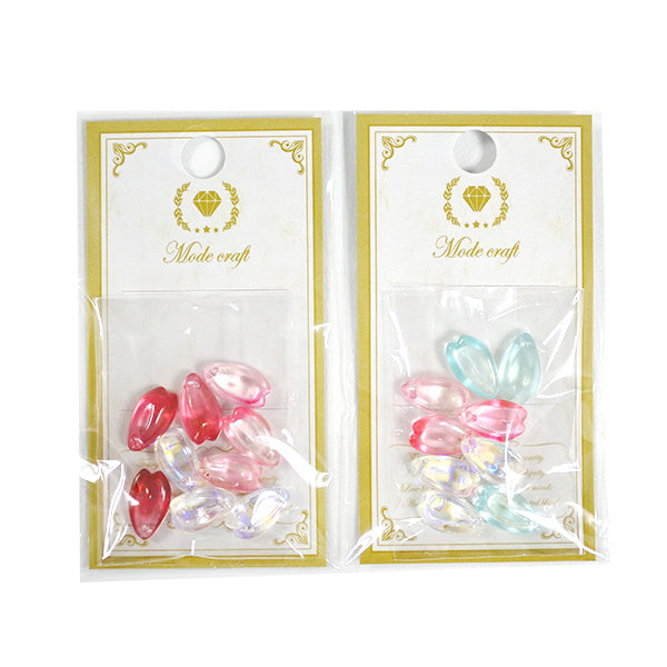 シェリ アクリルビーズ・花びらB 334172