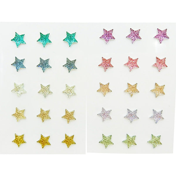 ラインストーンシール デコシール デコパーツ クラフトパーツ ハンドメイドパーツ ビジューシールC 09 スター 335401
