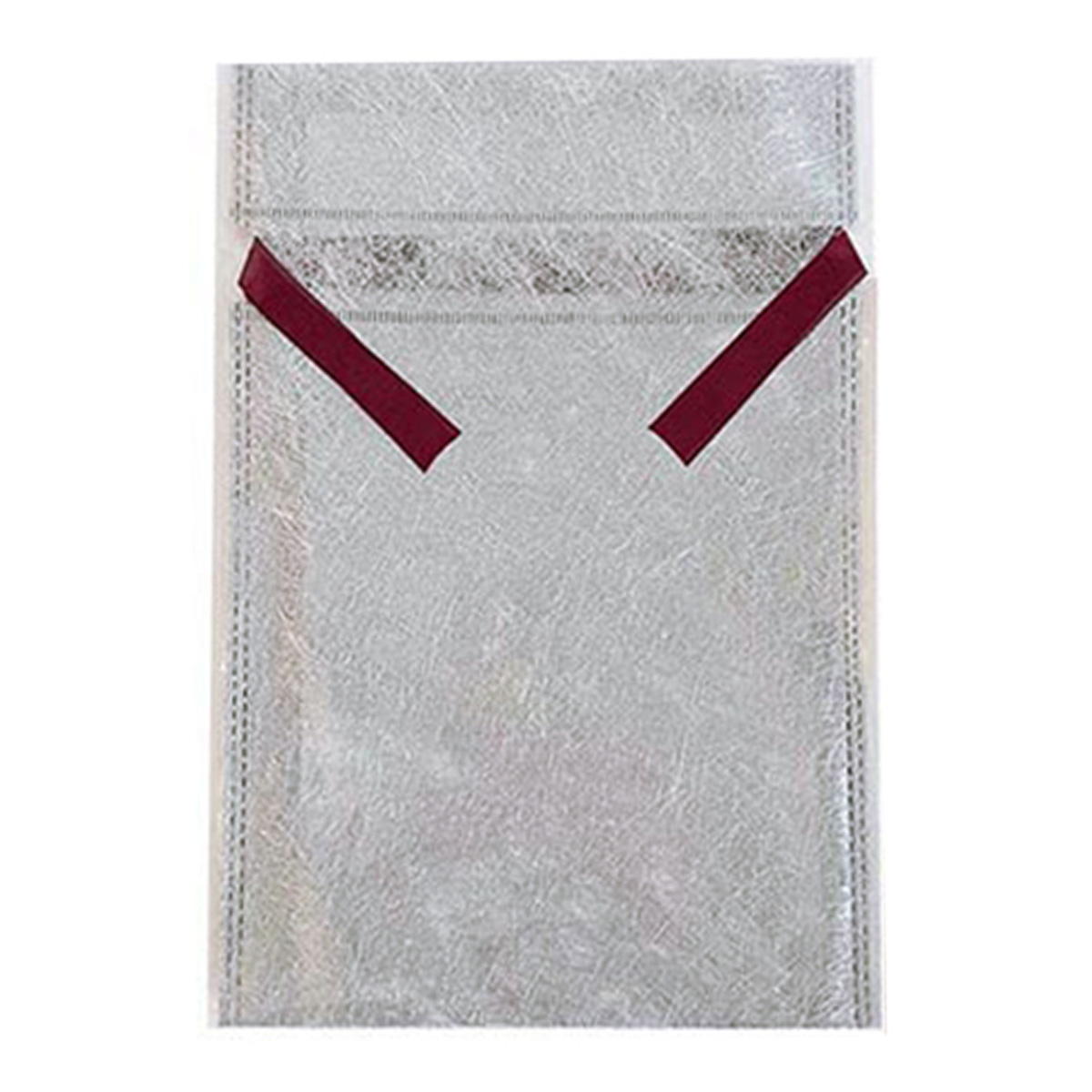 ダブル不織布巾着バッグ M ゴールド・シルバー 335426