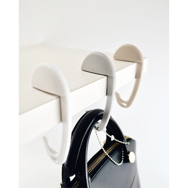 バッグ用フック 狭い所でも置けるバッグハンガー スベリ止め付 335600